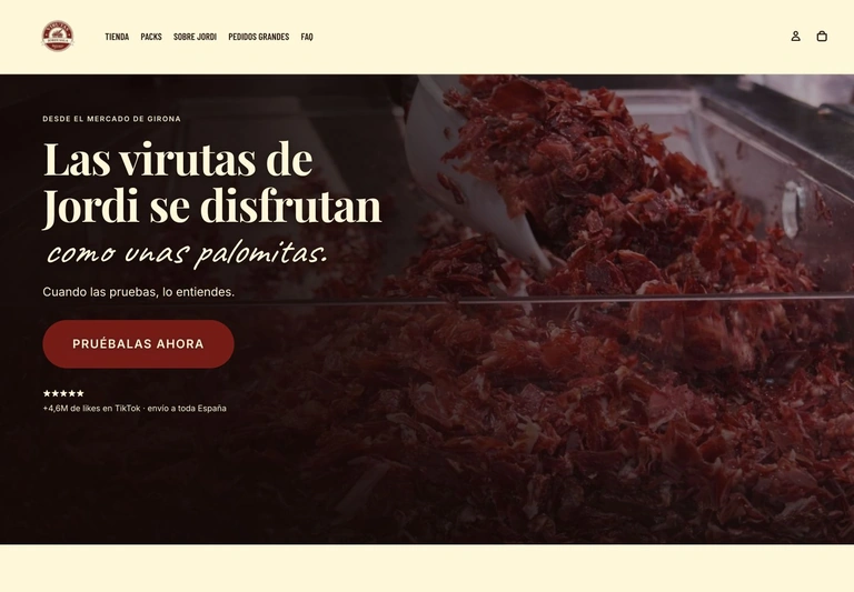 Página de Las Virutas de Jordi