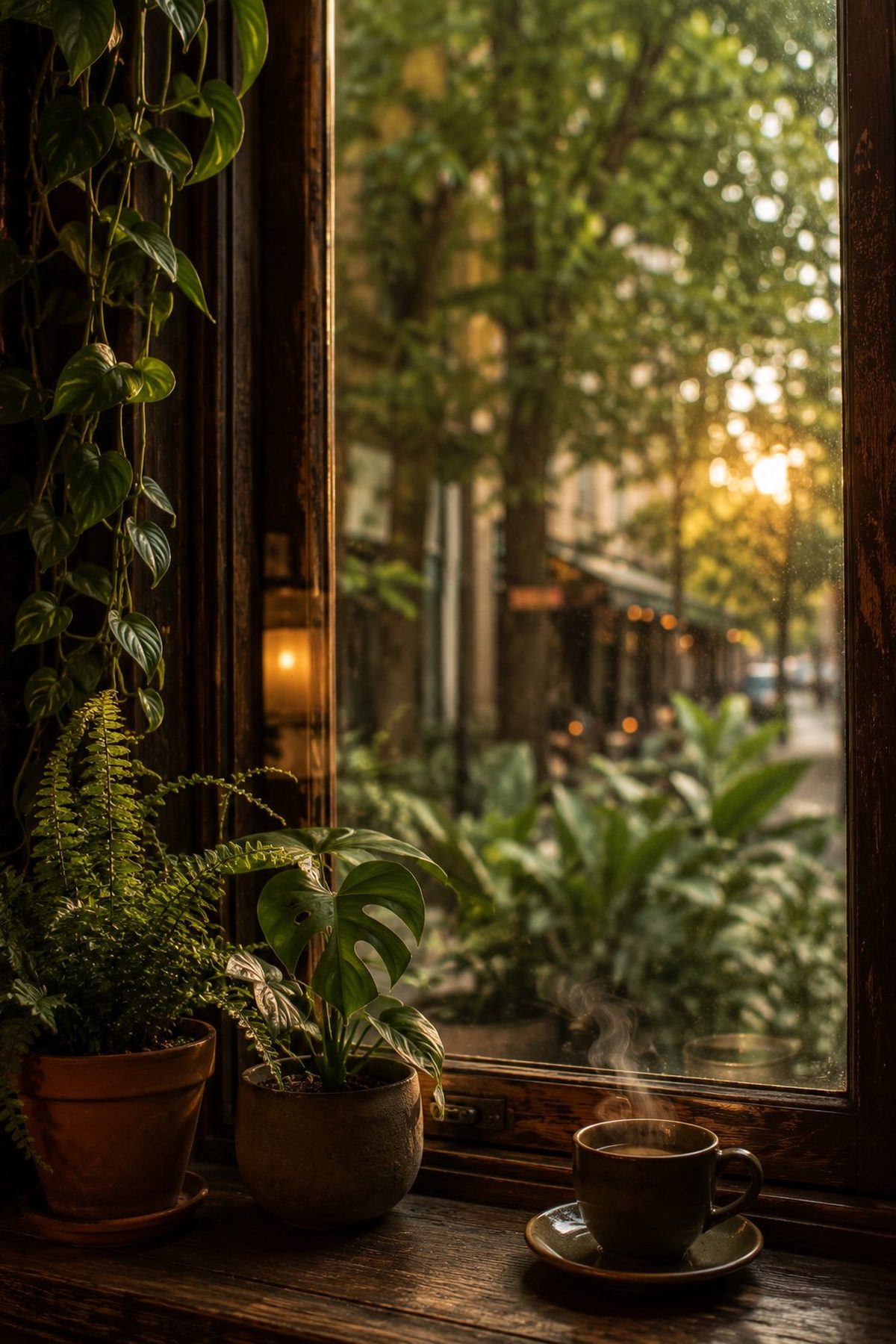 Interior con luz natural
